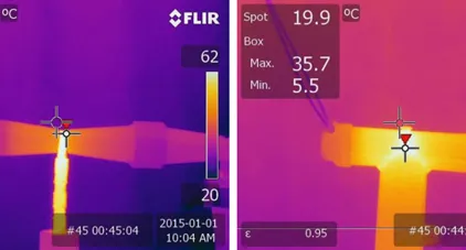 用于风力涡轮机预防性维护的热成像案例